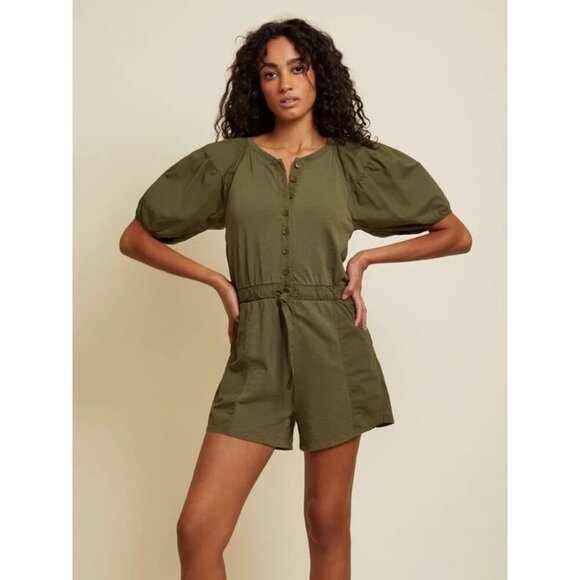 Nation LTD Garner Romper in Green Size XS - Picture 1 of 10